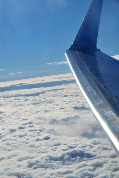 Vista dalla finestra dell&#39;aeroplano