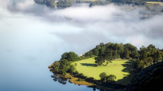 Vista dalla vista a sorpresa vicino a Derwentwater