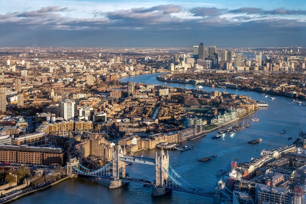 Vista dallo Shard a Londra