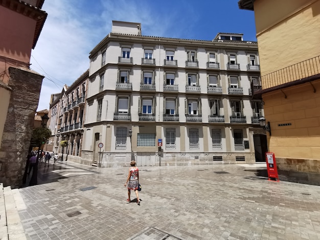 Vista degli edifici in via San Agustin