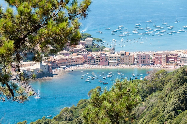 Vista degli edifici sulla riva