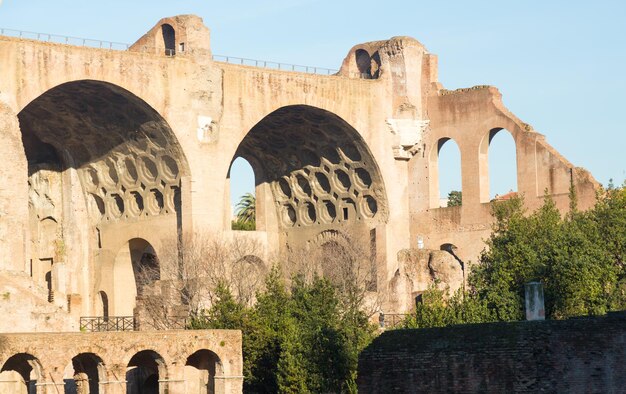 Vista dei dettagli dell'Antica Roma