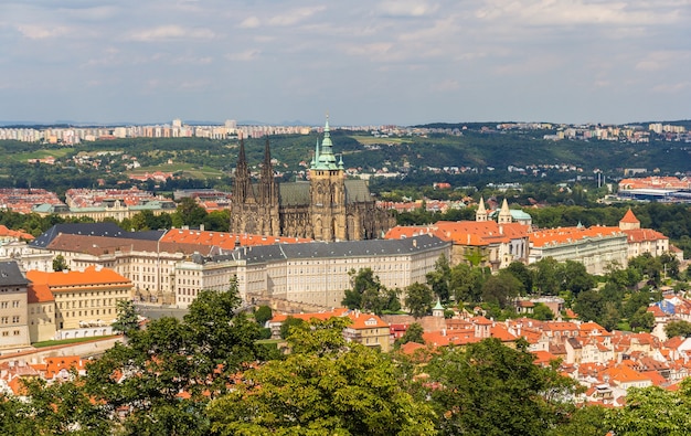 Vista del Castello di Praga