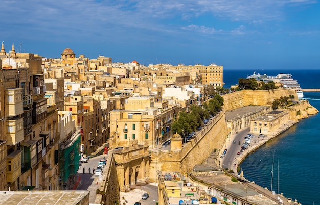 Vista del centro storico di La Valletta Malta