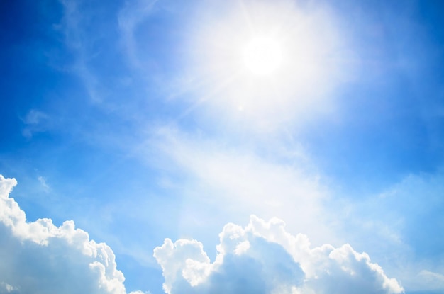 Vista del cielo ad angolo basso