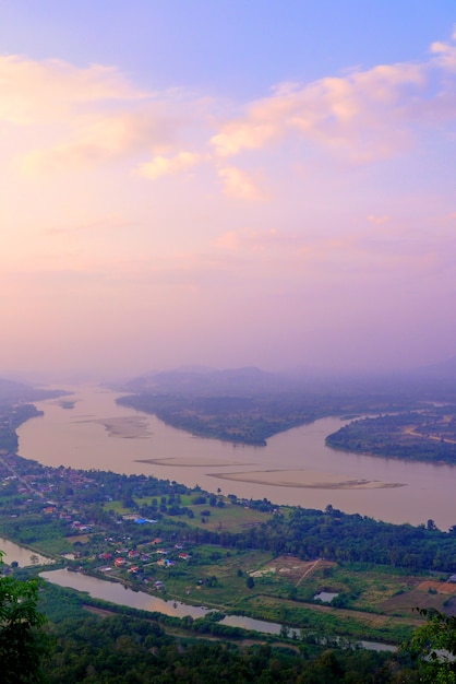 Vista del fiume Mekong