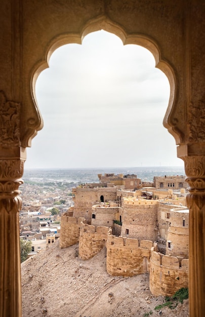 Vista del forte di Jaisalmer