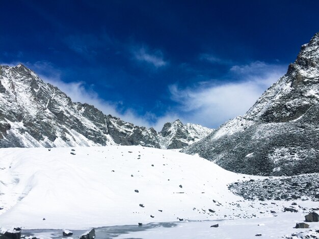 Vista del ghiacciaio Arbuz