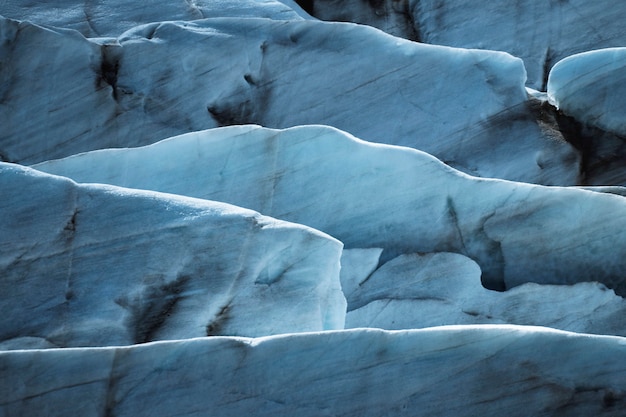 Vista del ghiacciaio Svínafellsjökull, Islanda