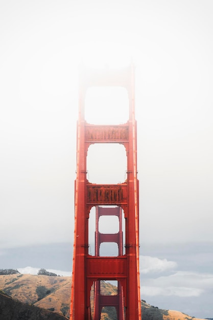 Vista del Golden Gate Bridge, San Francisco, Stati Uniti