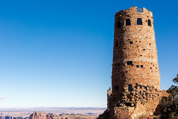 Vista del Grand Canyon dal South Rim in inverno.