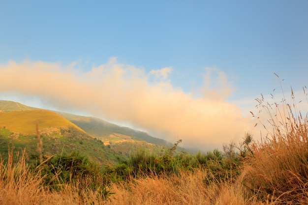 Vista del paesaggio della Galizia