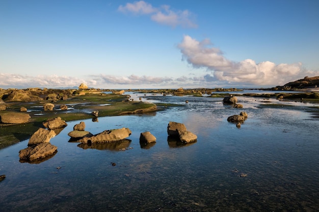 Vista del paesaggio della natura su una costa rocciosa Cenni storici canadesi