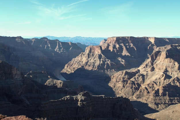 Vista del paesaggio nel Grand Canyon National Park negli Stati Uniti