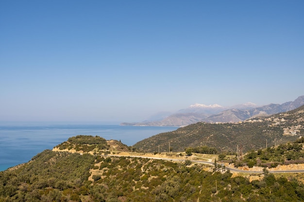 Vista del Parco Nazionale di Llogara Vlore Albania