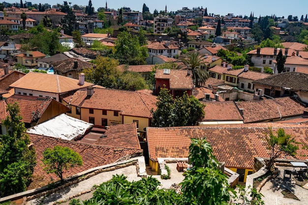 Vista del quartiere Kaleici della città vecchia di Antalya ANTALYA TURCHIA