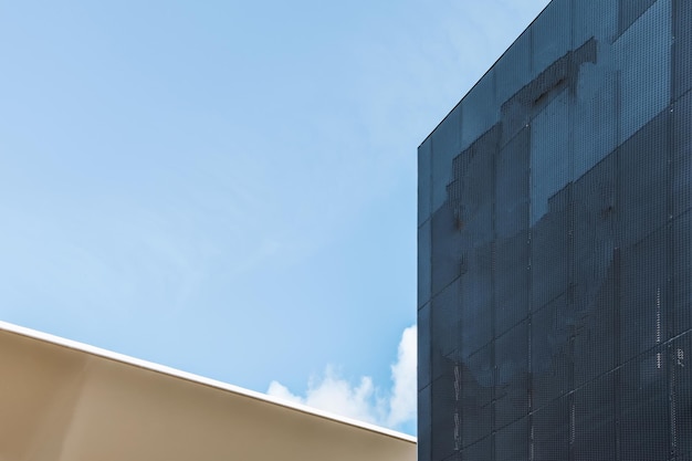 Vista del tetto di un edificio moderno