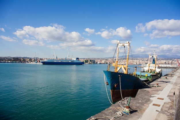 Vista del vecchio fisherboat