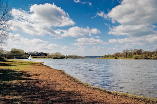 Vista dell'acqua Bewl