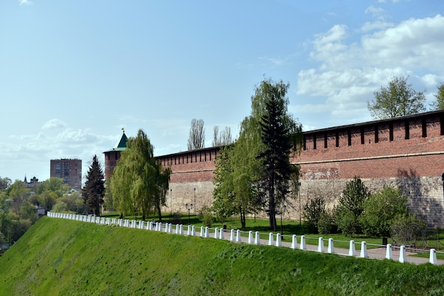 vista dell'antico Cremlino. Nizhny Novgorod