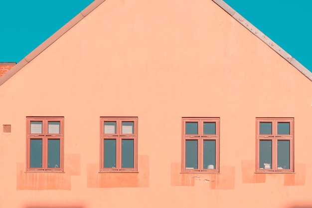 Vista dell'edificio contro il cielo