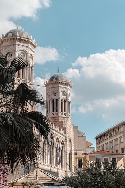 Vista dell'edificio storico contro il cielo