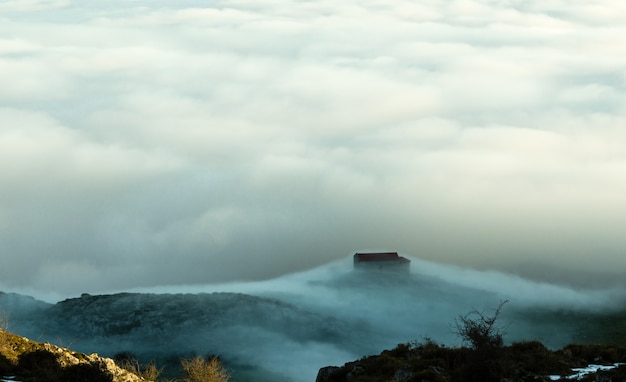 Vista dell&#39;eremo di La Magdalena