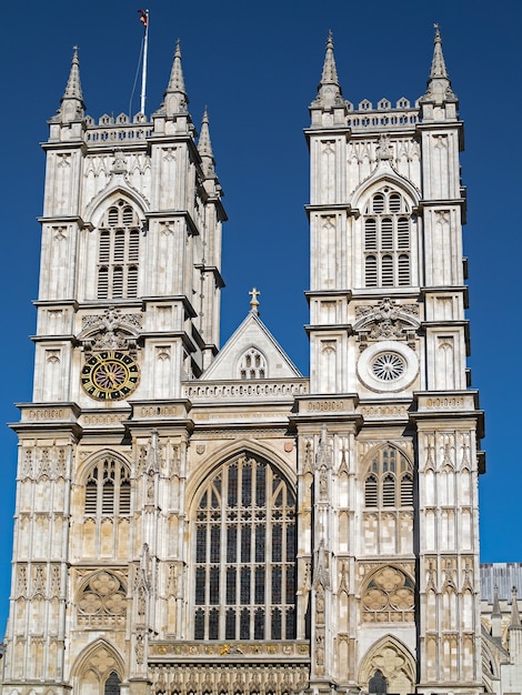 Vista dell'esterno dell'Abbazia di Westminster