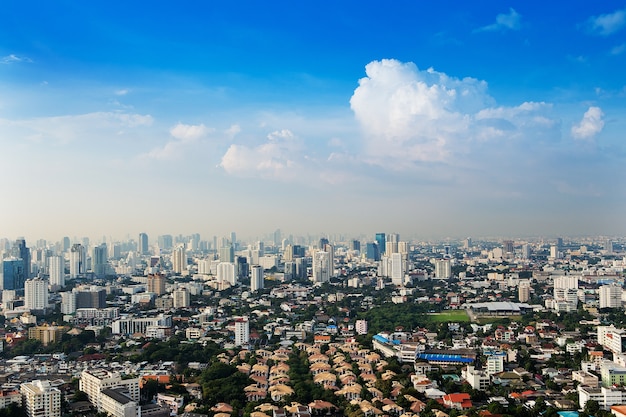 Vista della città di Bangkok, Thailandia