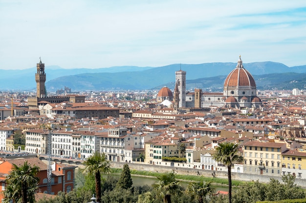 vista della città di Firenze, Italia