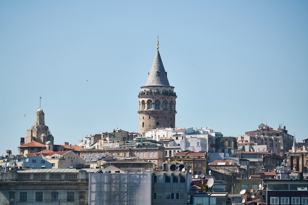 Vista della città di Istanbul dalla Turchia