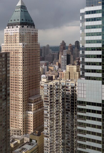 Vista della città di New York