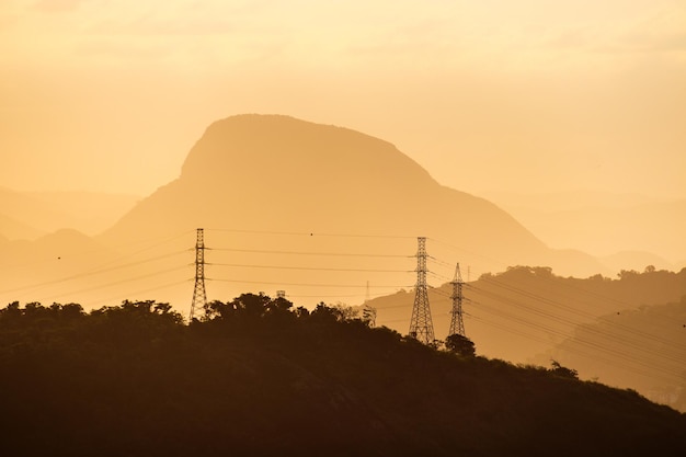 Vista della città di Vila Velha in Espirito Santo, Brasile.