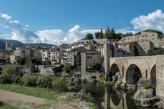 Vista della città medievale