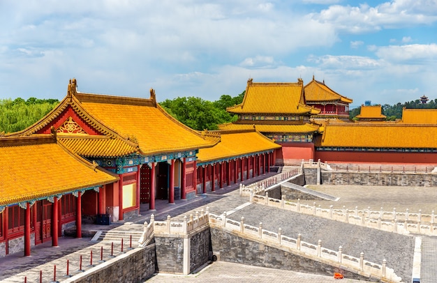 Vista della Città Proibita o del Museo del Palazzo - Pechino, Cina