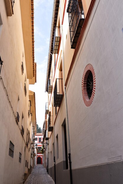 Vista della città storica Granada Andalusia Spagna