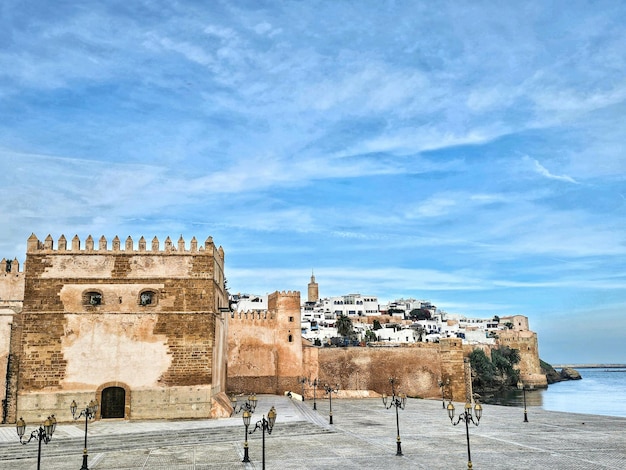 Vista della Kasbah di Rabat, in Marocco