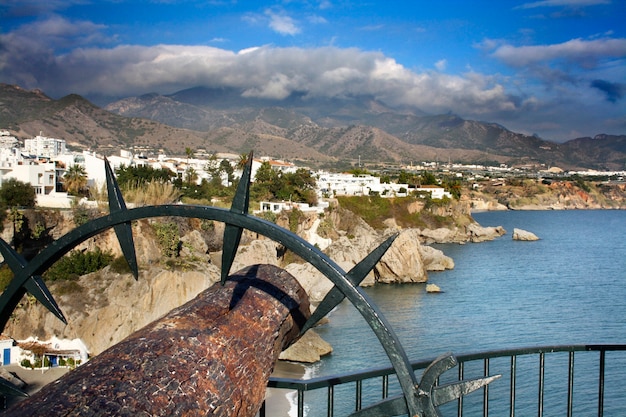 Vista della spiaggia dal lungomare