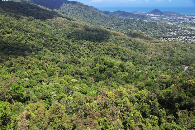 Vista della valle di Kuranda, Cairns, Australia