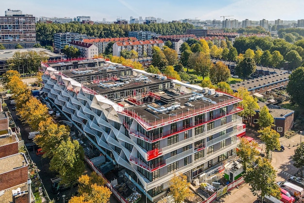 Vista della zona residenziale