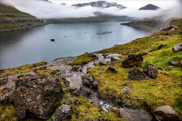 Vista delle isole di faroe