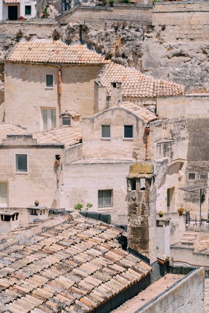 Vista delle stradine di un'antica città europea