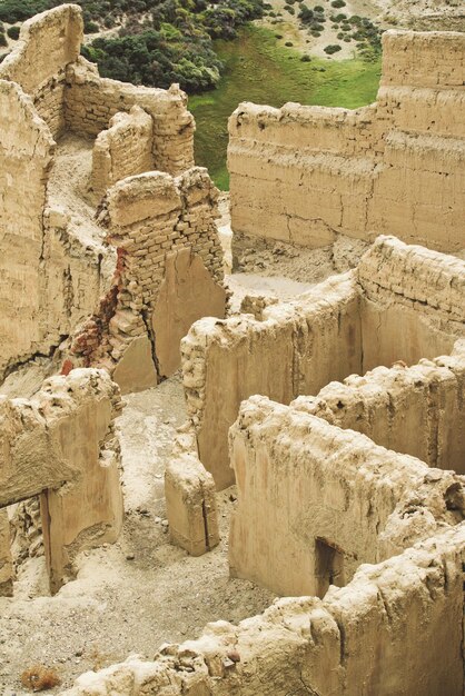 Vista delle vecchie rovine