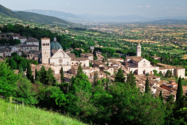 Vista di Assisi