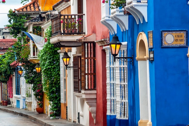 Vista di Cartagena de Indias, Colombia