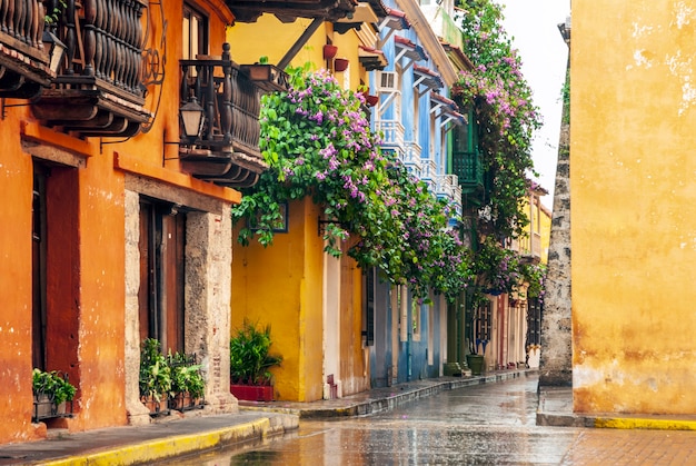 Vista di Cartagena de Indias, Colombia