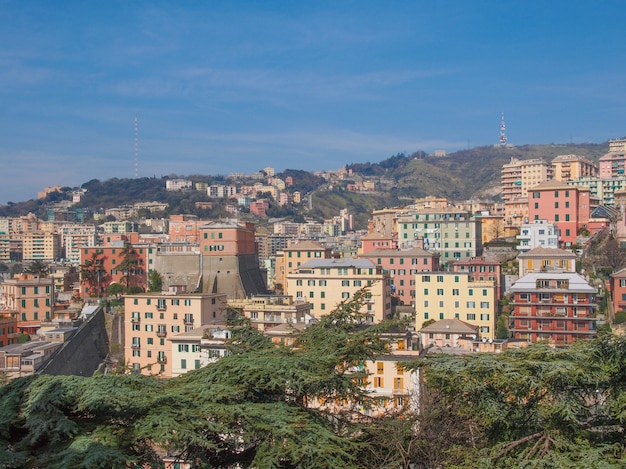 Vista di Genova Italia