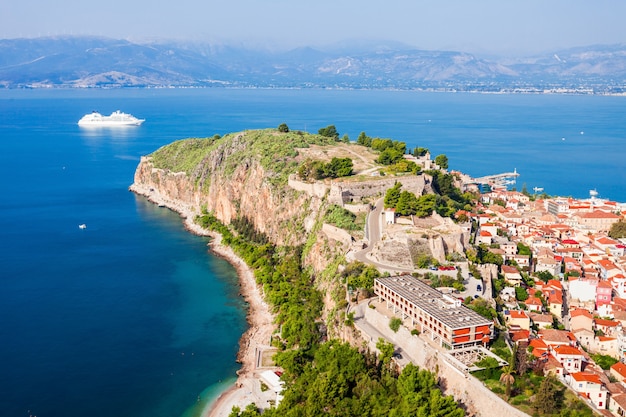 Vista di Nauplia in Grecia