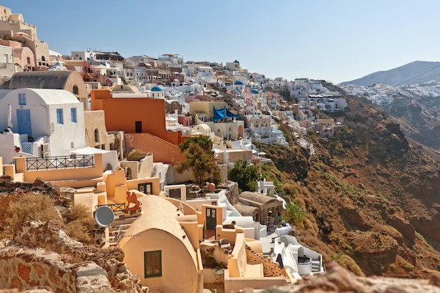 Vista di Oai santorini