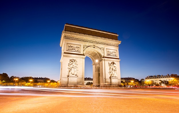 Vista di Parigi in Francia